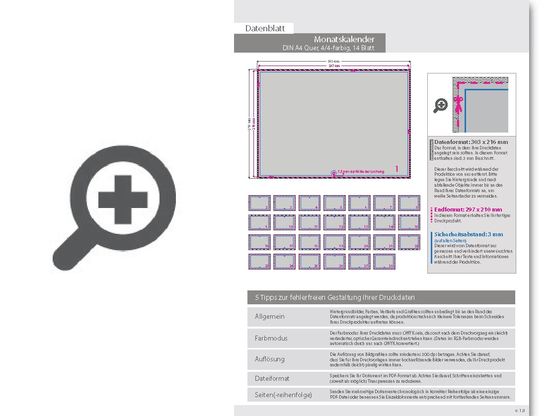 Product Bild wandkalender_mit_drahtheftung_inkl__lochung__din_a4__28-seitig