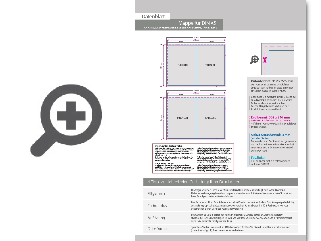 Product Bild mappe_f__r_din_a5__4_4_farbig_(au__en-_und_innenseite_bedruckt)__mit_blindpr__gung